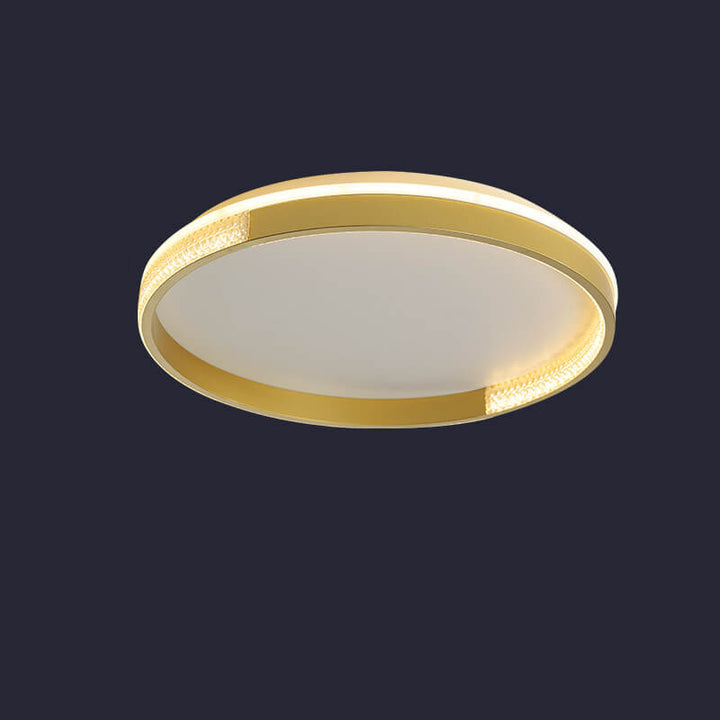 Luz de techo LED de montaje empotrado cuadrado de lujo nórdico 