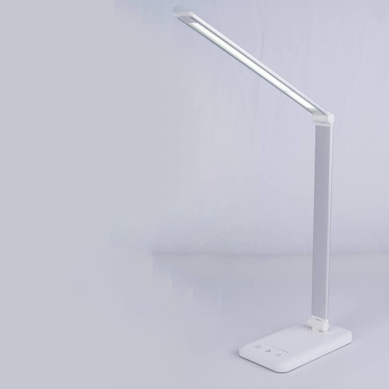 Eye Protection Aluminum Alloy Folding Touch 5-Speed Dimming LED Desk Lamp