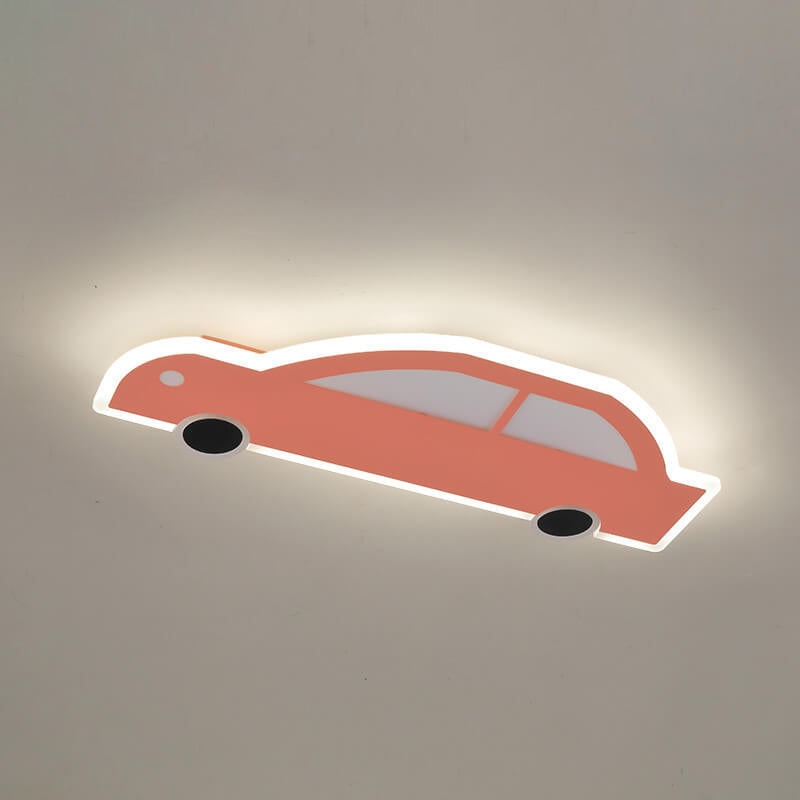 Cartoon-kreative Auto-Form-Eisen-LED-Unterputz-Deckenleuchte 