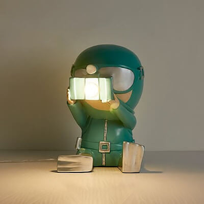 Creative Diver Cartoon Shaped Children's LED Table Lamp