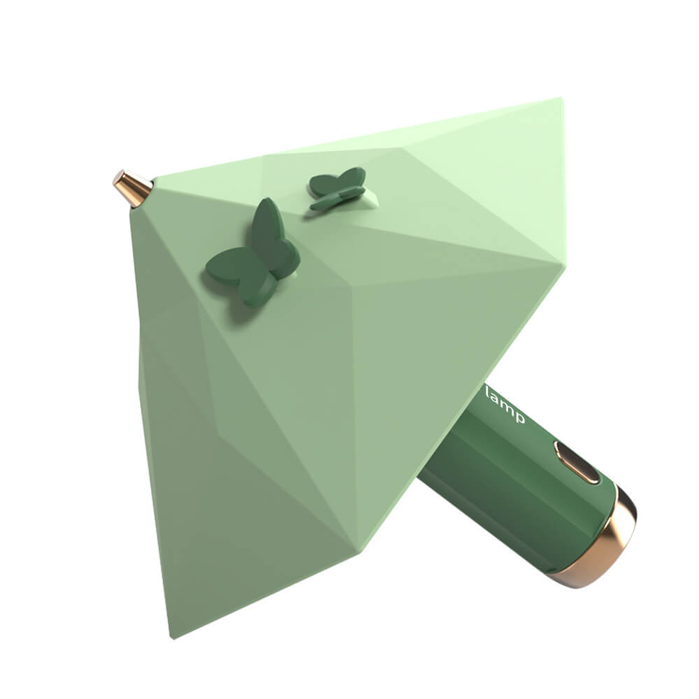 Creative Smart Umbrella Diamond USB Magnetic LED Eye Care Desk Lamp