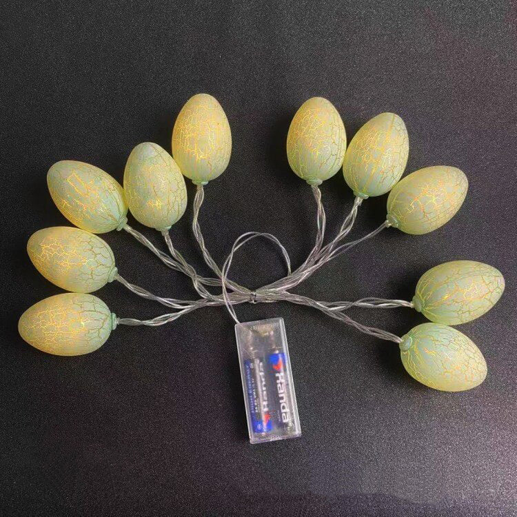 Osterei-String-LED Mehrfarbige Riss-Ei-Dekorative Lichterkette 
