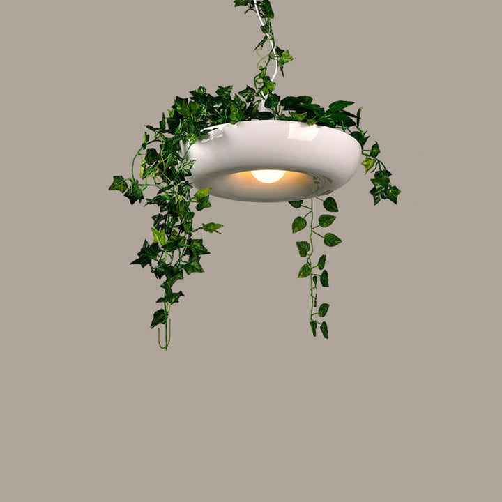 Moderne Art Deco Sky Garden Rundschirm 1-Licht Pendelleuchte für Esszimmer 