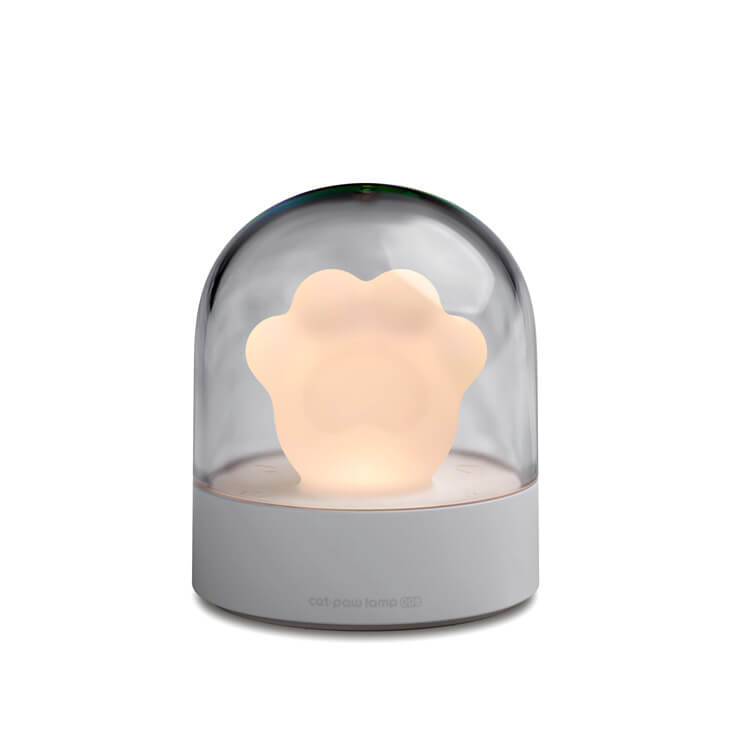 Lámpara de mesa con luz nocturna USB LED de protección ocular con garra de gato de dibujos animados creativa 