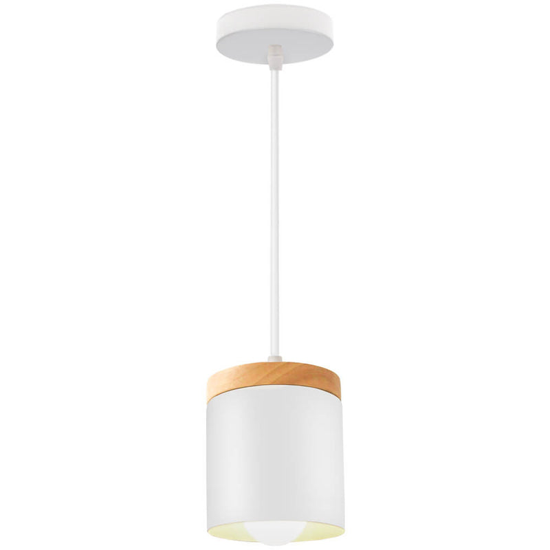 Modern Solid Color 1/3-Light Iron Pendant Light