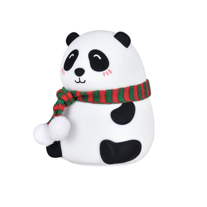 Childlike Cartoon Mini Panda Silicone LED Night Light Table Lamp