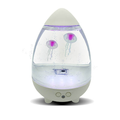Protection des yeux créative USB méduse conception LED veilleuse lampe de table 