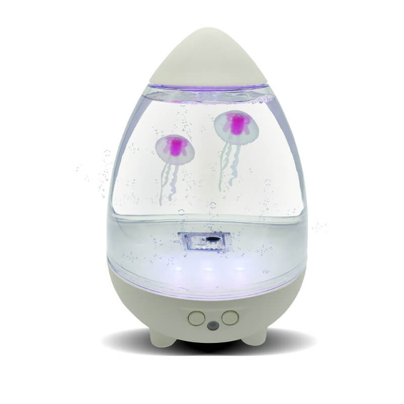 Protection des yeux créative USB méduse conception LED veilleuse lampe de table 