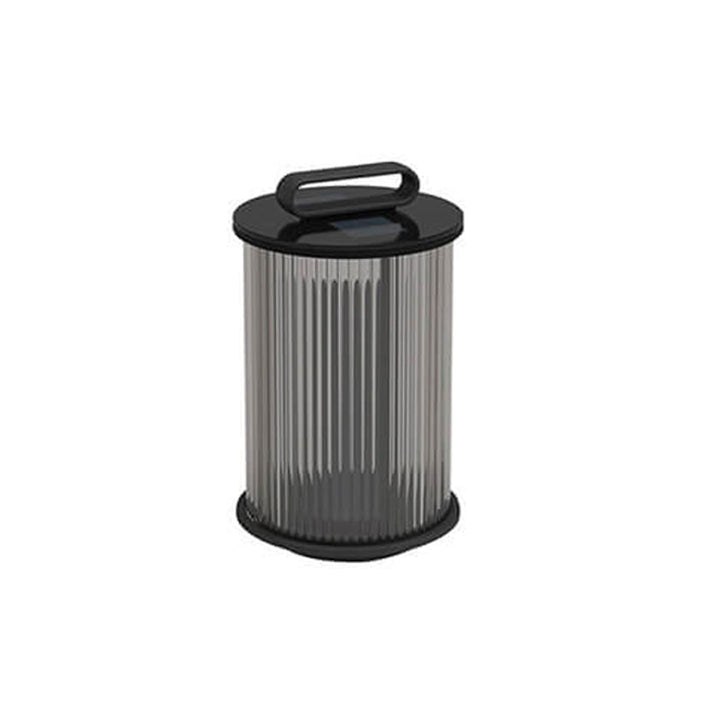 Lámpara de piso para jardín impermeable LED de columna de vidrio de acero inoxidable moderna 