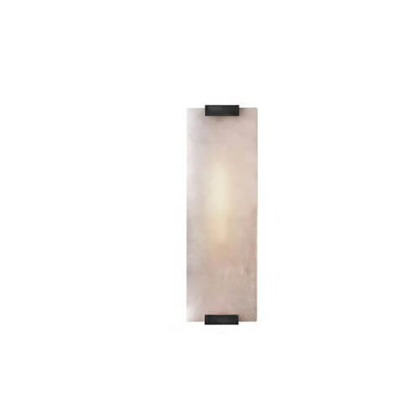 Diseño de Tira de Mármol de Cobre de Lujo Luz Nórdica Aplique de Pared de 3 Luces 