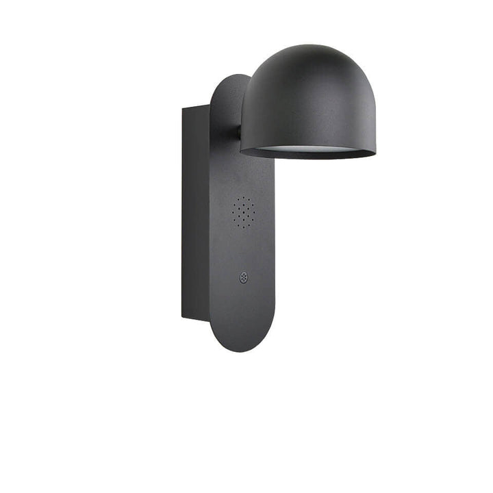 Lampe murale LED en acrylique avec contrôle vocal et tête ronde de couleur unie moderne 