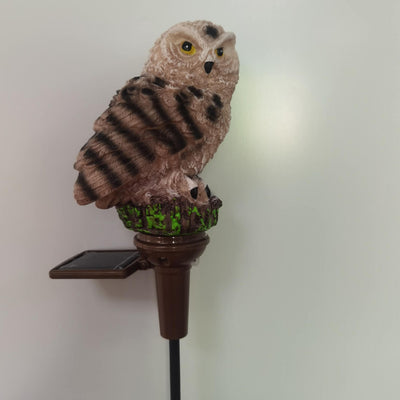 Solar Owl LED Outdoor Waterproof Decorative Lawn Ground Light