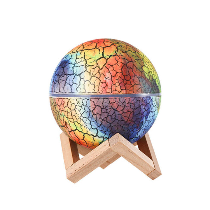Creative Cracked Planet USB Bluetooth Musique Étoile Projection Veilleuse LED Lampe de Table 
