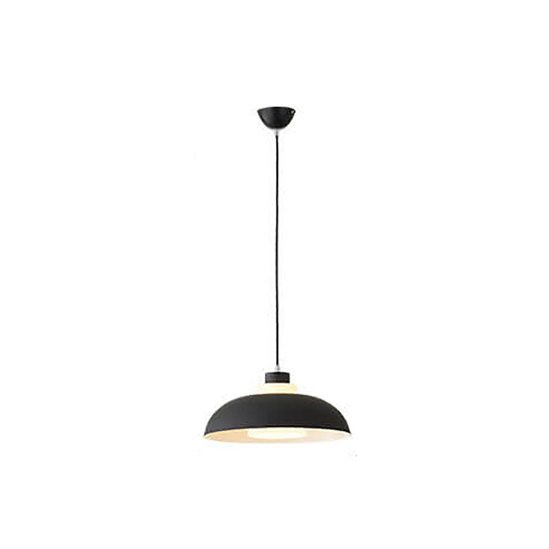 Modern Solid Color Macaron Acrylic Aluminum 1-Light Pendant Light