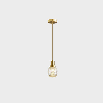 Modern Minimalist Creative All-copper 1-Light Pendant Light