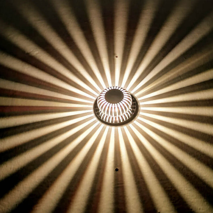 Lámpara Aplique de Pared LED Colorida de Aluminio con Nido de Pájaro Redondo Moderno 