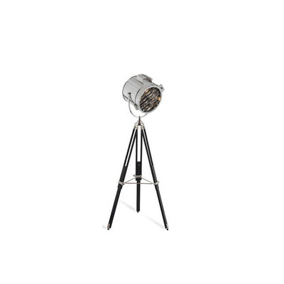 Industrial Simple Tripod Searchlight 1-Light Standing Floor Lamp