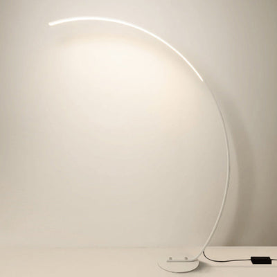 مصباح أرضي LED قائم من الألومنيوم والأكريليك بتصميم عصري بسيط على الطراز الشمالي لمعدات صيد الأسماك 