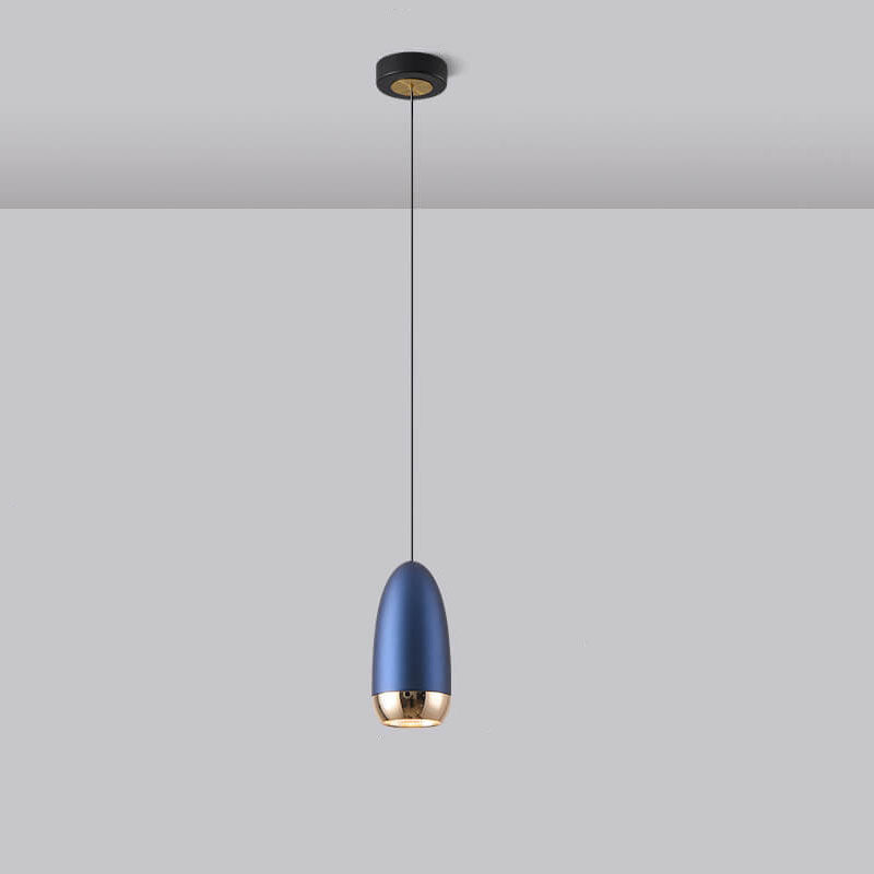 Industrial Aluminum Creative Bullet LED Pendant Light
