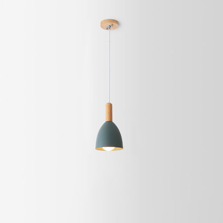 Nordischer minimalistischer Macaron einfarbiger 1/3-Licht-Kronleuchter 