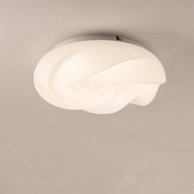 Creative Rose Cloud Design LED Flush Mount Light