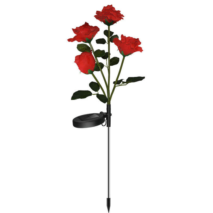 Solar Rose LED Outdoor Rasen Dekorative Bodensteckerleuchte 