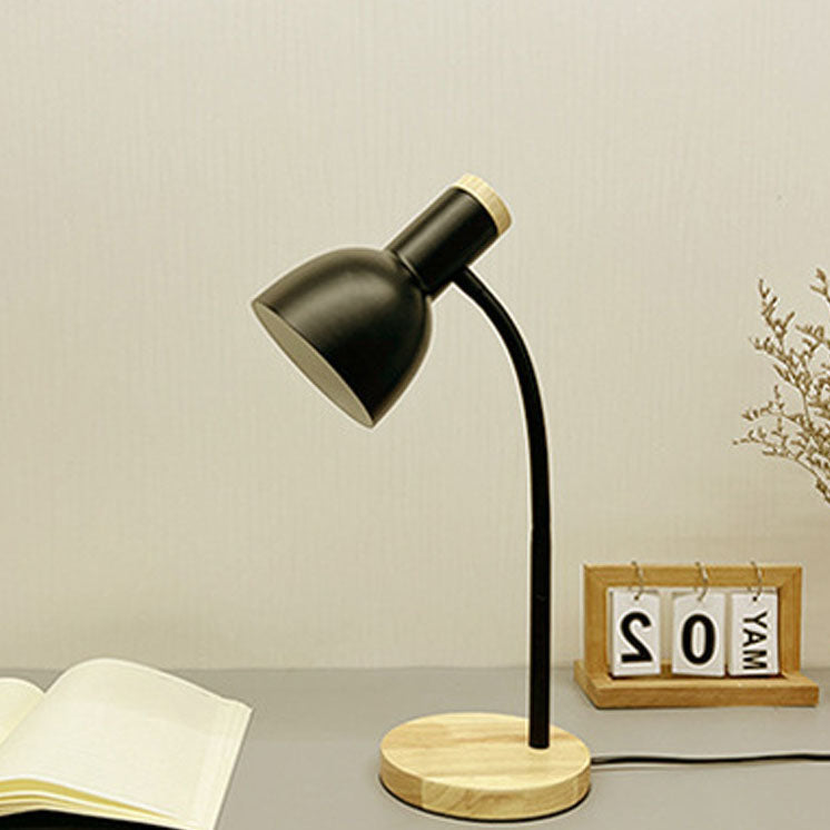 Modern Minimalist Solid Color Iron 1-Light Table Lamp