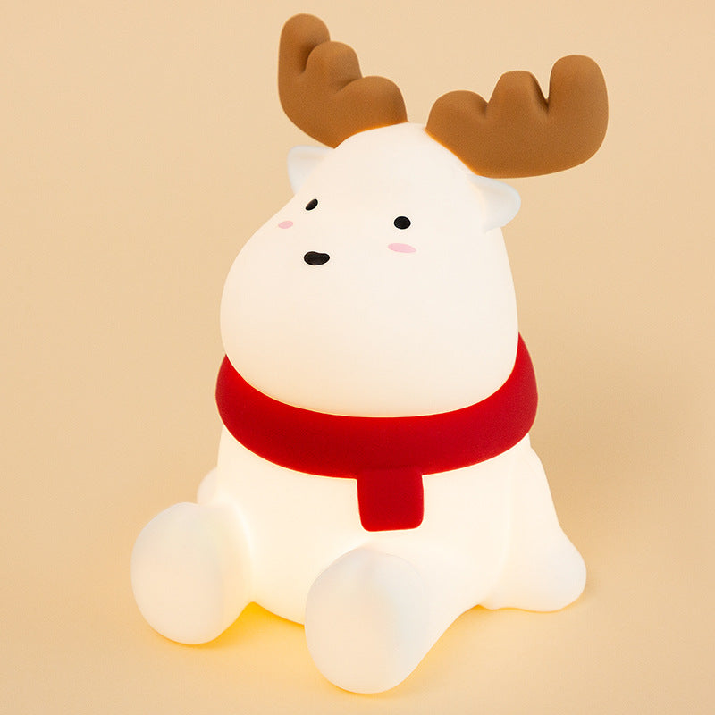 Lampe de table LED Pat en silicone, moderne et créative, en forme d&