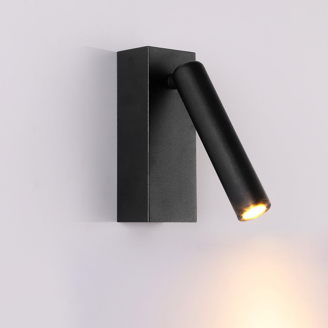 Modern Minimalist Aluminum Rotatable LED Wall Sconce Lamp