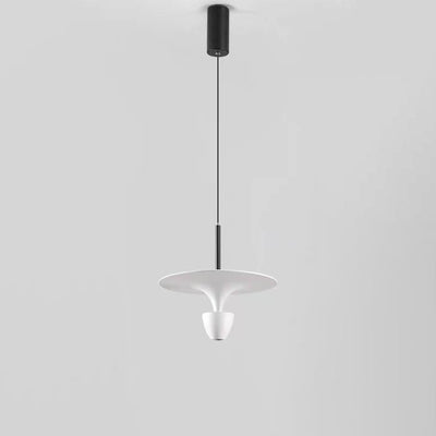 Nordic Creative Round Head LED 1-Licht Pendelleuchte aus Schmiedeeisen 