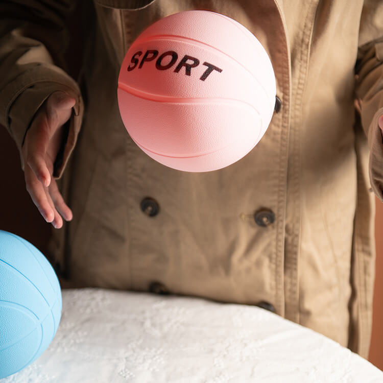 Lumière de nuit LED en silicone créative pour basketball, lampe de table à chargement USB 