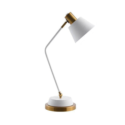 Modern Minimalist Solid Color Iron 1-Light Table Lamp