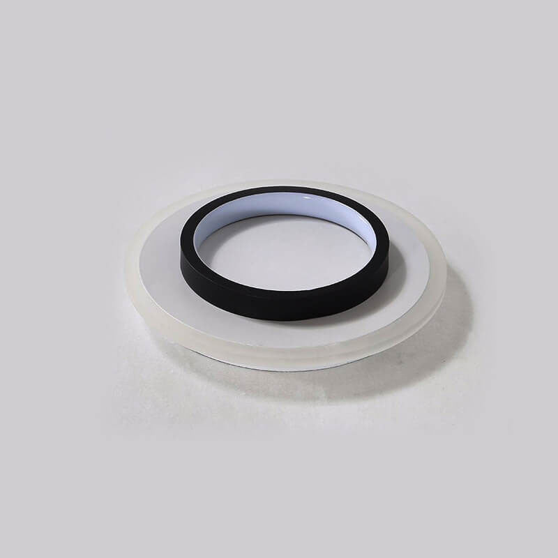 Luz de montaje empotrado LED de hierro acrílico blanco y negro cuadrado moderno 