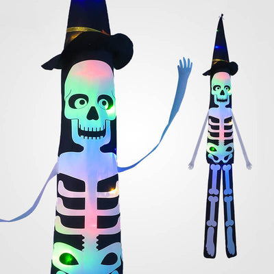 Halloween-Horror-Geist-Fledermaus-Kürbis-Skelett-Party-Patio-dekorative Lichterkette 