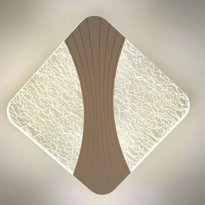 Applique Murale LED en Acrylique avec Matériel en Diamant Rond Minimaliste Moderne pour Chambre 