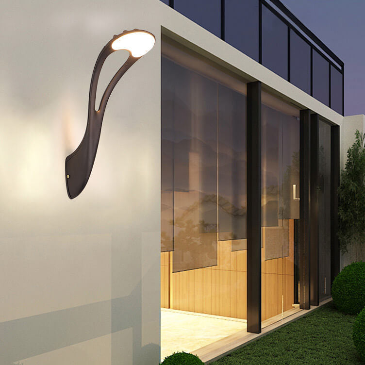 Lámpara de aplique de pared impermeable LED para exteriores de camino creativo moderno 
