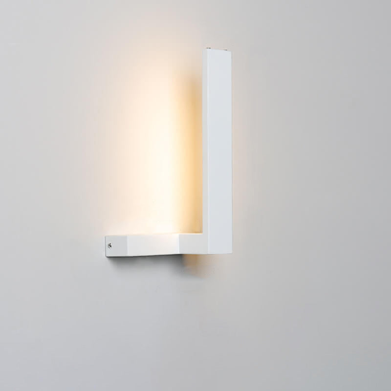 Moderne minimalistische dekorative rechteckige Eisen-Acryl-LED-Wandleuchte 