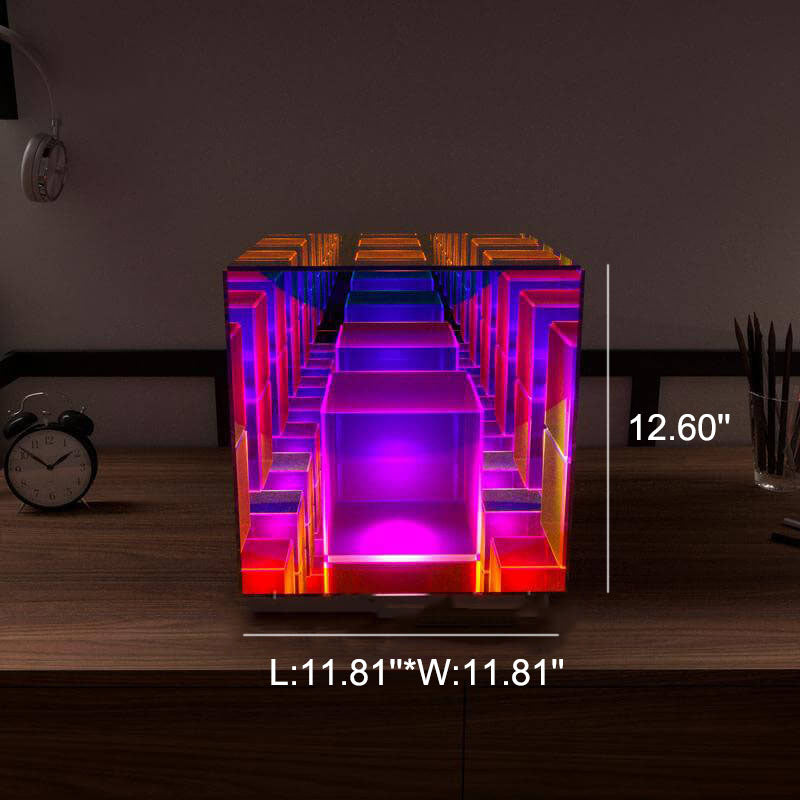 Lampe de table LED Rubik&
