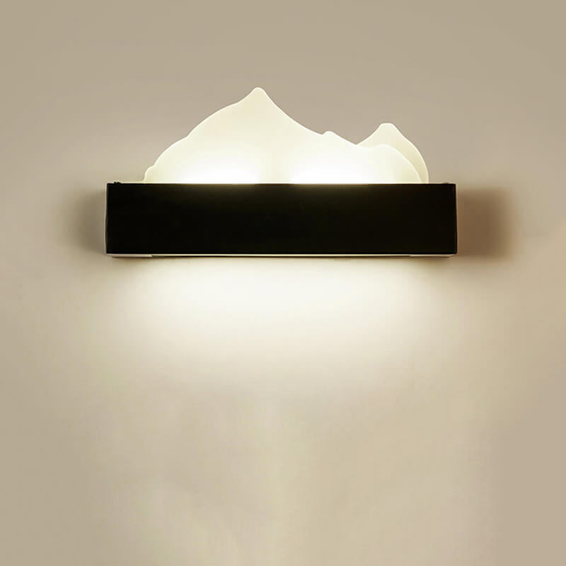Creative Acrylic Chinese Iceberg Design LED Wall Sconce Lamp