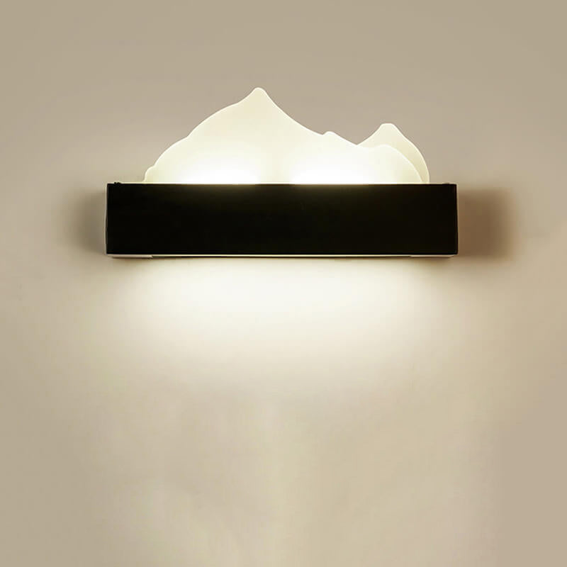 Kreative LED-Wandleuchte aus Acryl im chinesischen Eisberg-Design 