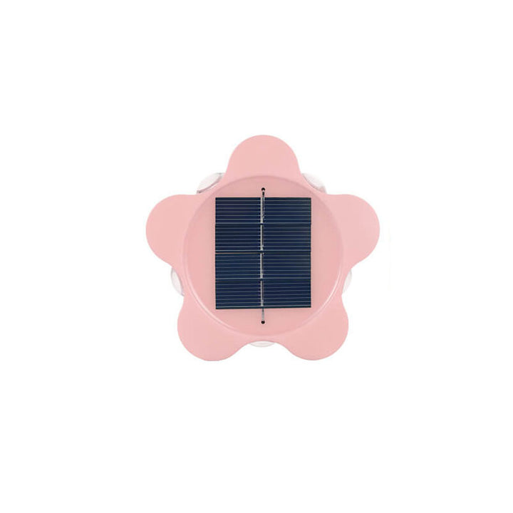 Lámpara de Aplique de Pared para Exterior LED Impermeable de Jardín Pentagrama Solar 
