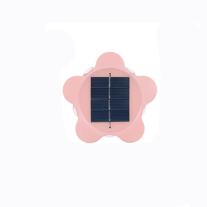 Lampe murale décorative étanche moderne pour extérieur en prune solaire 