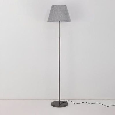 Nordic Simplicity Drum Cone Shade Linear 1-Light Standing Floor Lamp