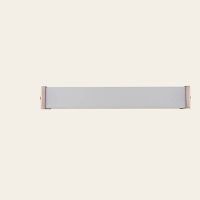 Modern Minimalist Rose Gold Square Strip Acrylic LED Wall Sconce Lamp