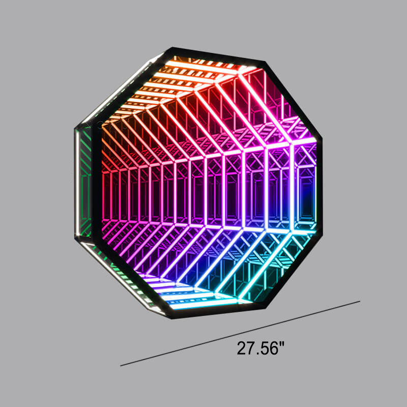 Creative RGB Hexagonal/Octagon LED Decorative Wall Sconce Lamp