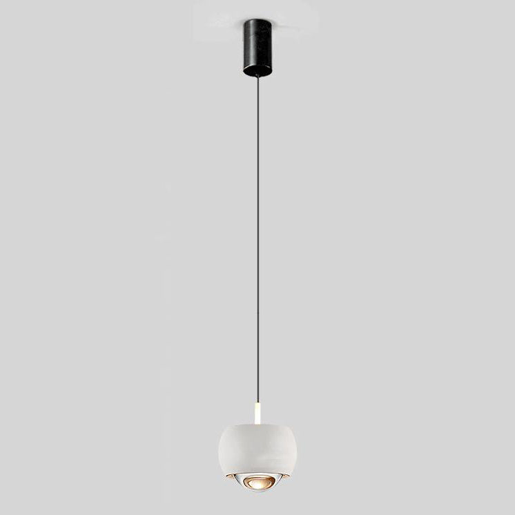 Modern Light Luxury Aluminum Mini Column Spotlight LED Liftable Adjustable Pendant Light
