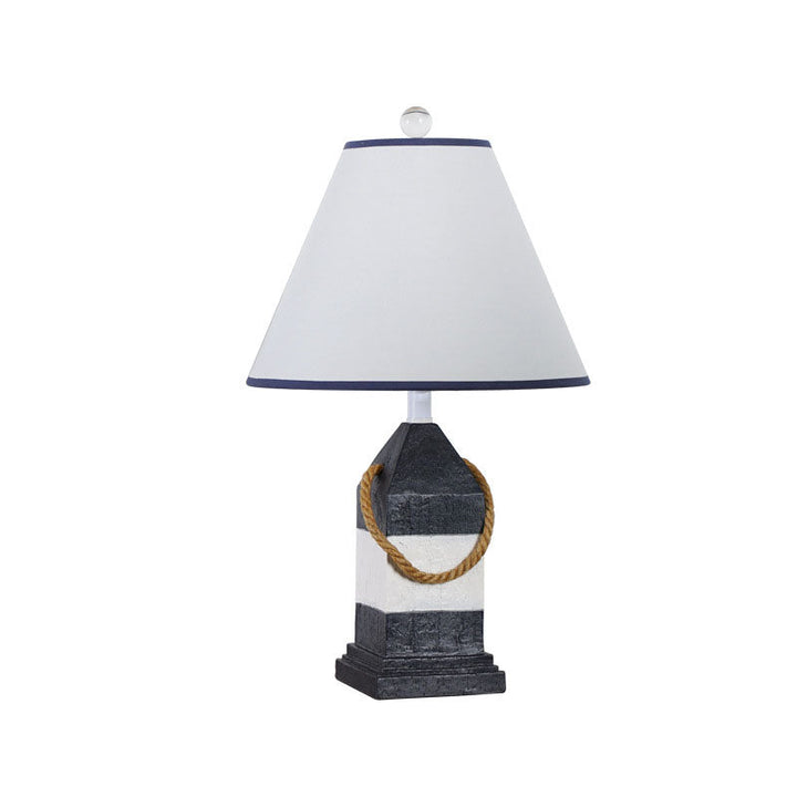 Europäische Vintage Tischlampe aus einfarbigem Kunstharz mit 1 Leuchte 