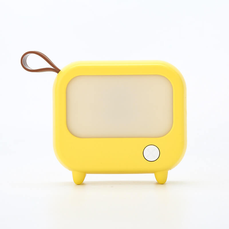 Lámpara de Mesa LED USB Mini TV Creativa para Noche 
