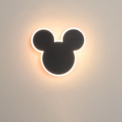 مصباح حائط LED على شكل فأر وأرنب كرتوني إبداعي 
