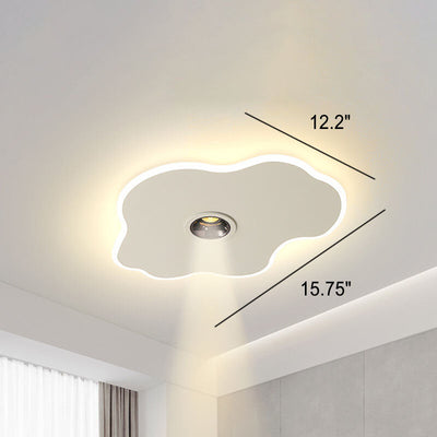 Nordic Minimalist Clouds Spotlights LED Kids Flush Mount Ceiling Light